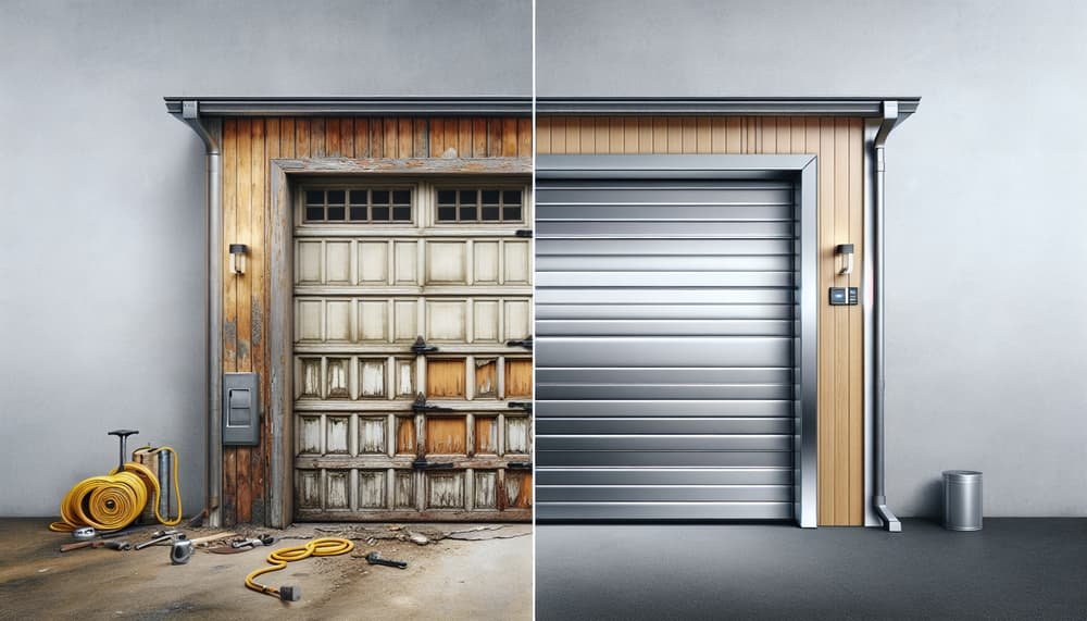 Garage door work in Hawthorne