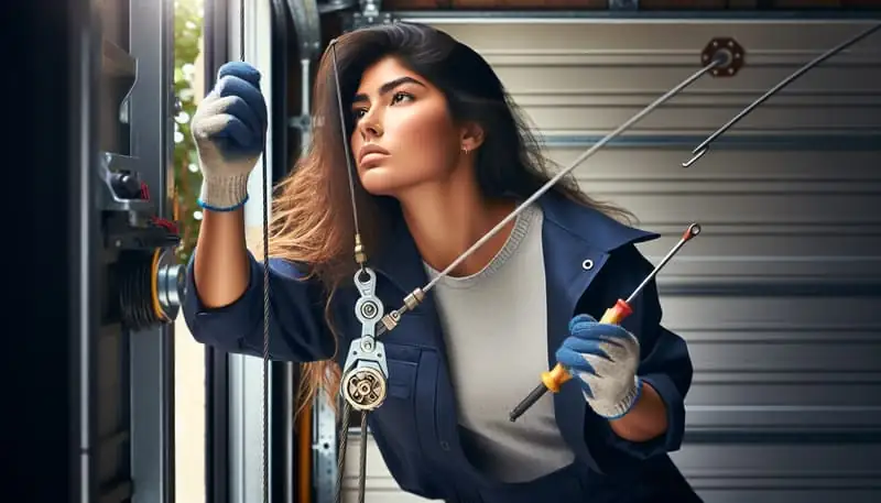 Garage Door Cable Repair — Greenwich