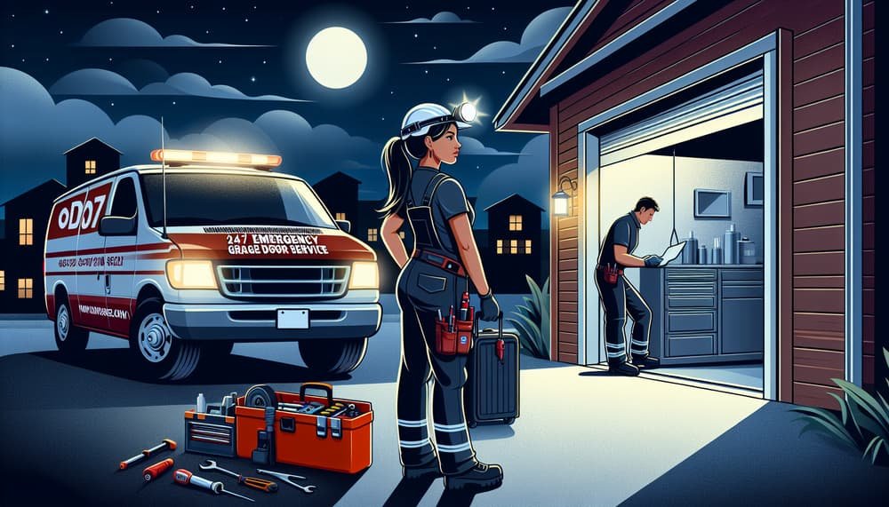 Emergency Garage Door Repair in Greenwich