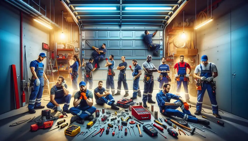 Emergency Garage Door Repair — Darien
