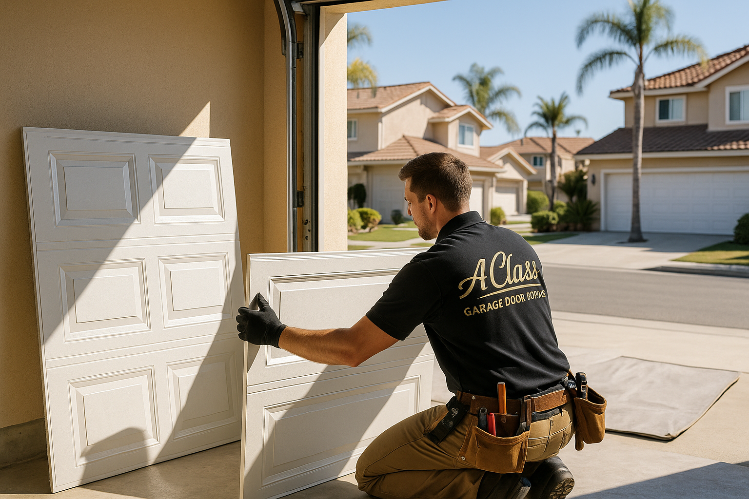 Garage Door Panel Replacement service in Oyster Bay Cove