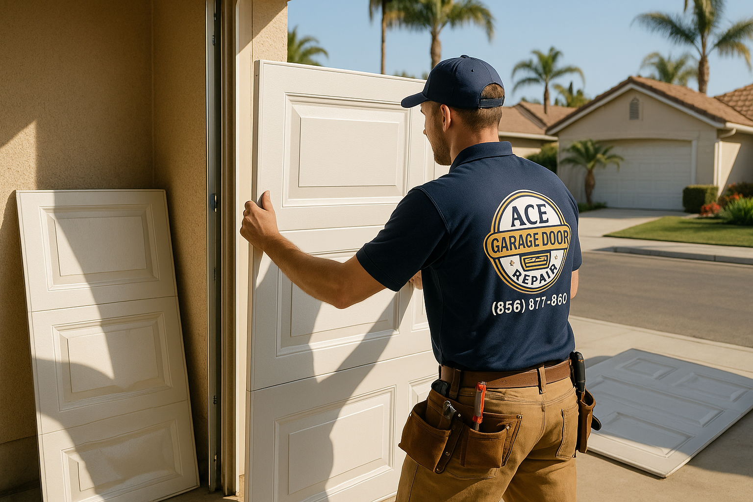 Garage Door Panel Replacement service in Elmsford
