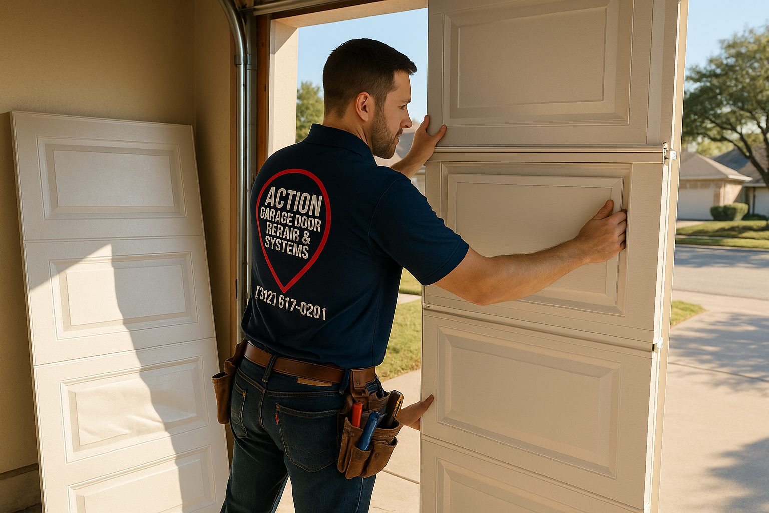 Garage Door Panel Replacement service in Sleepy Hollow
