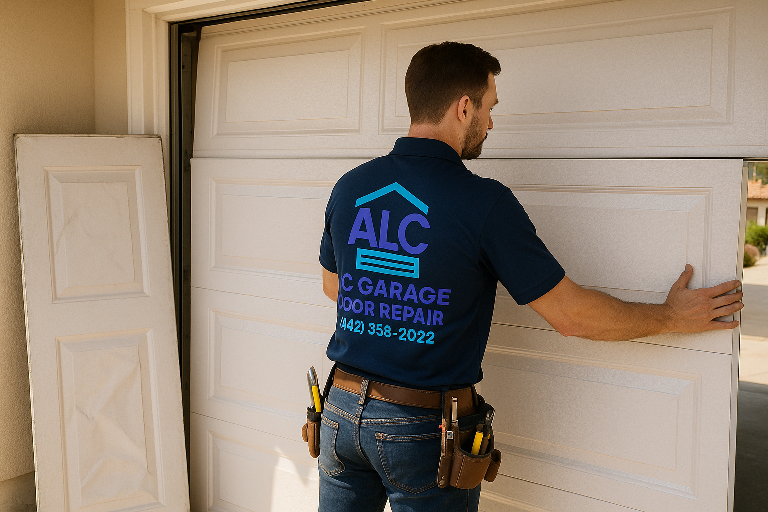 Garage Door Panel Replacement service in Chappaqua