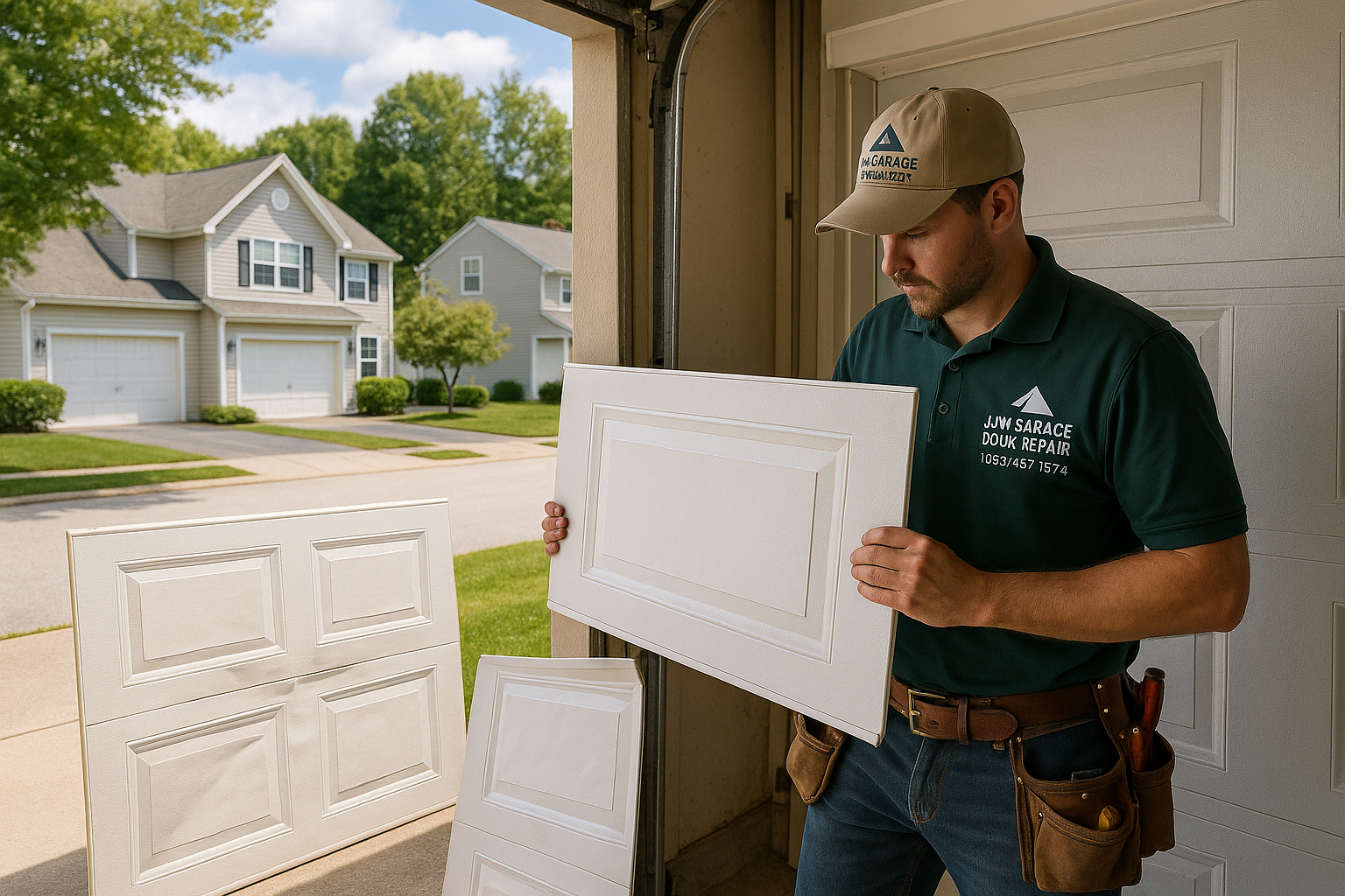 Garage Door Panel Replacement service in Glenbrook