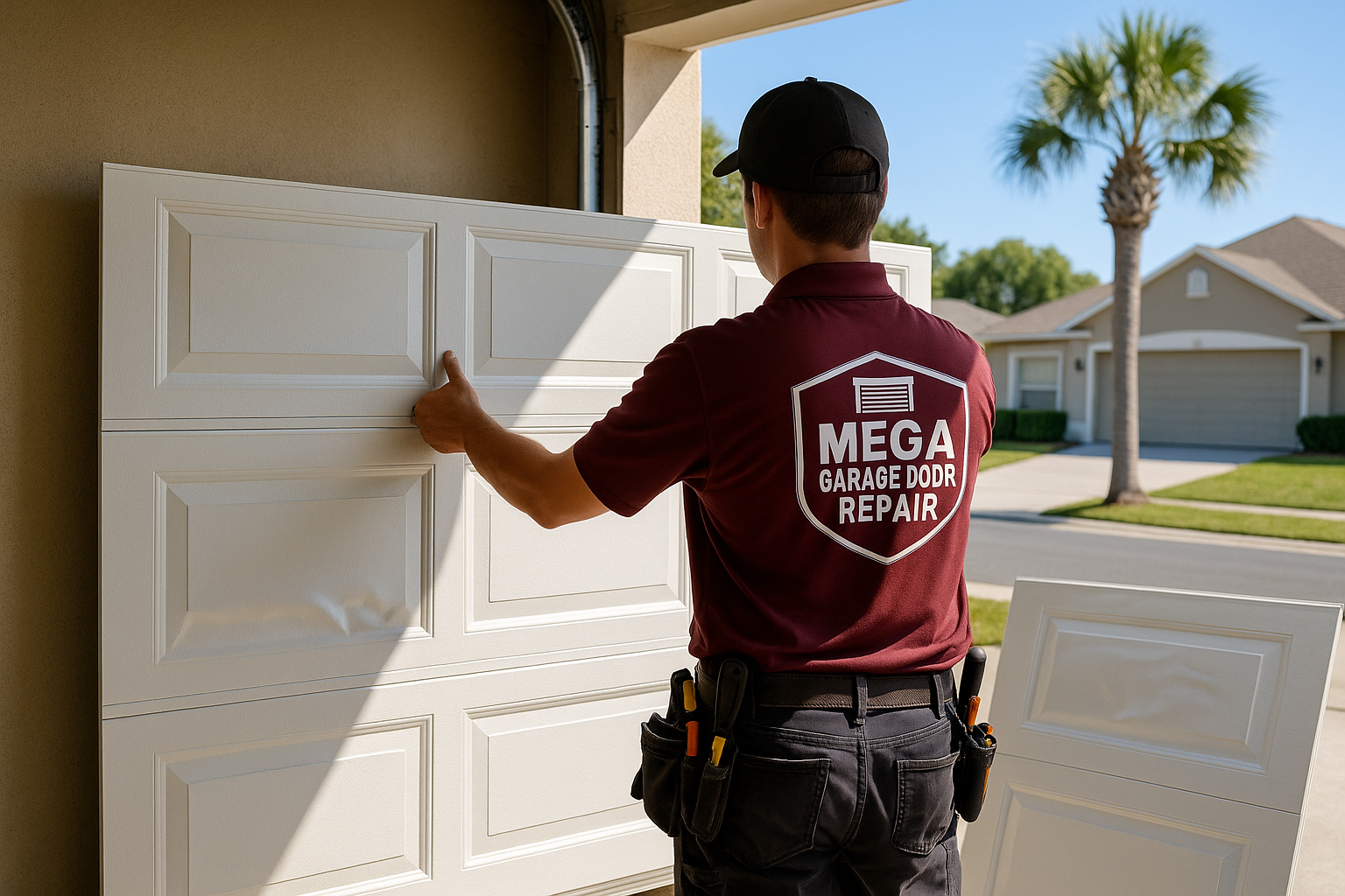 Garage Door Panel Replacement service in New Canaan