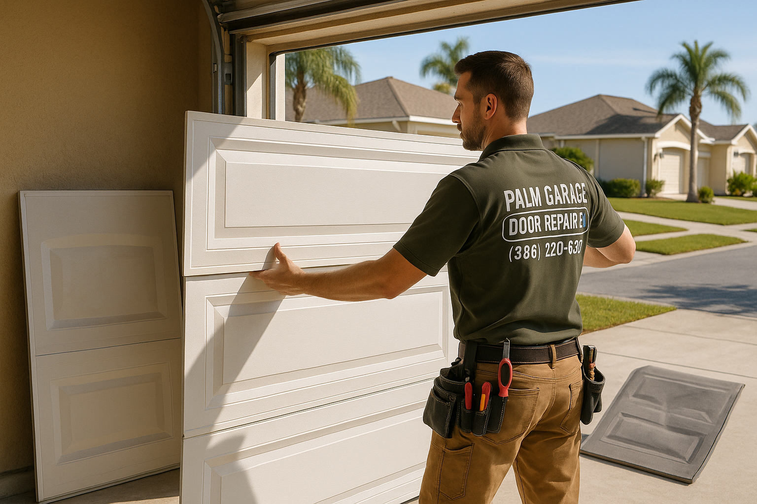 Garage Door Panel Replacement service in Bronxville