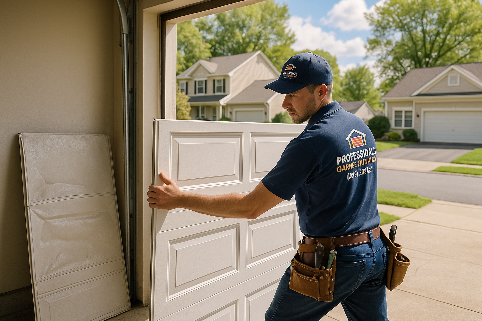 Garage Door Panel Replacement service in Armonk