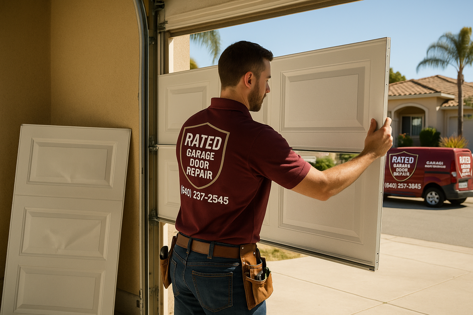 Garage Door Panel Replacement service in Mount Kisco