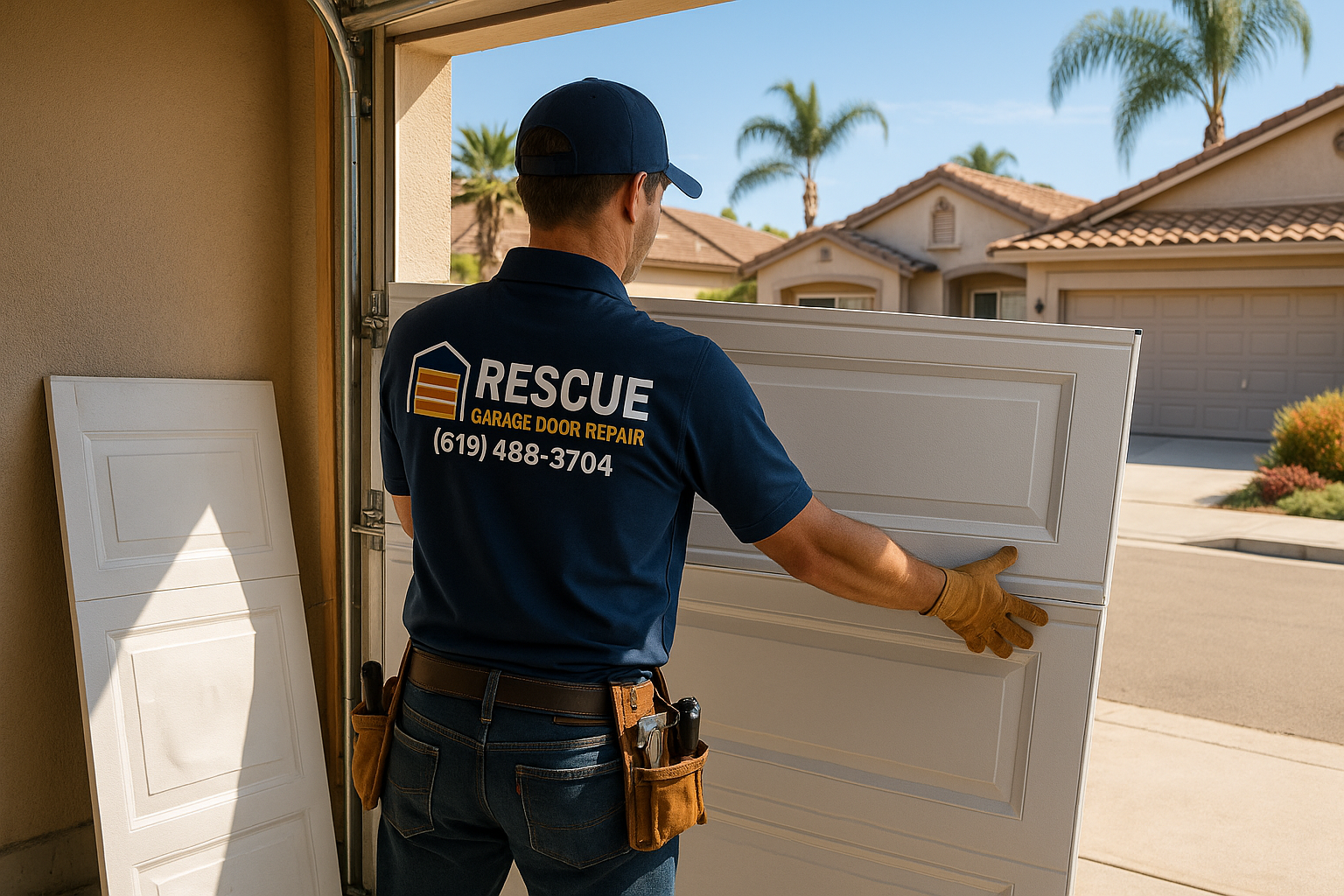 Garage Door Panel Replacement service in Hartsdale
