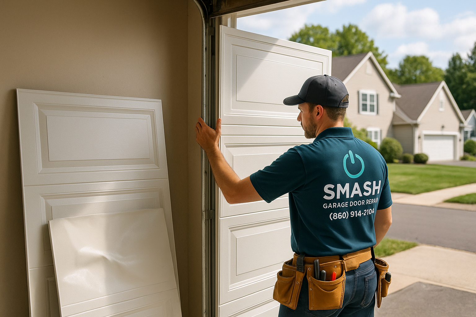 Garage Door Panel Replacement service in Bayville