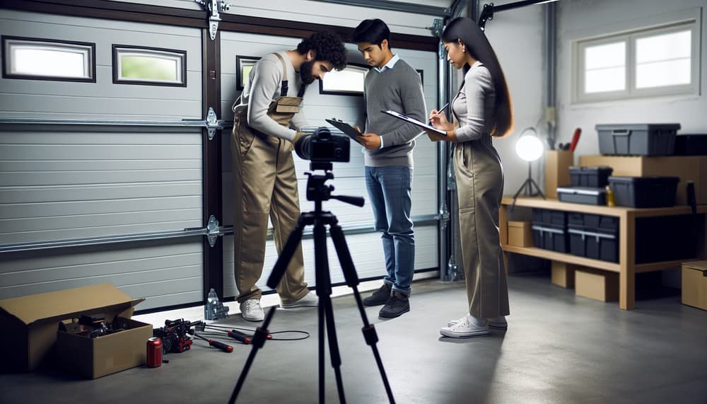 Garage door work in Rye