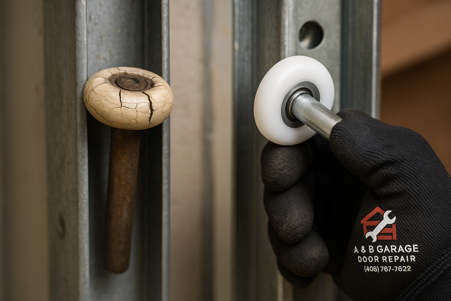 Garage Door Roller Replacement service in Fairview