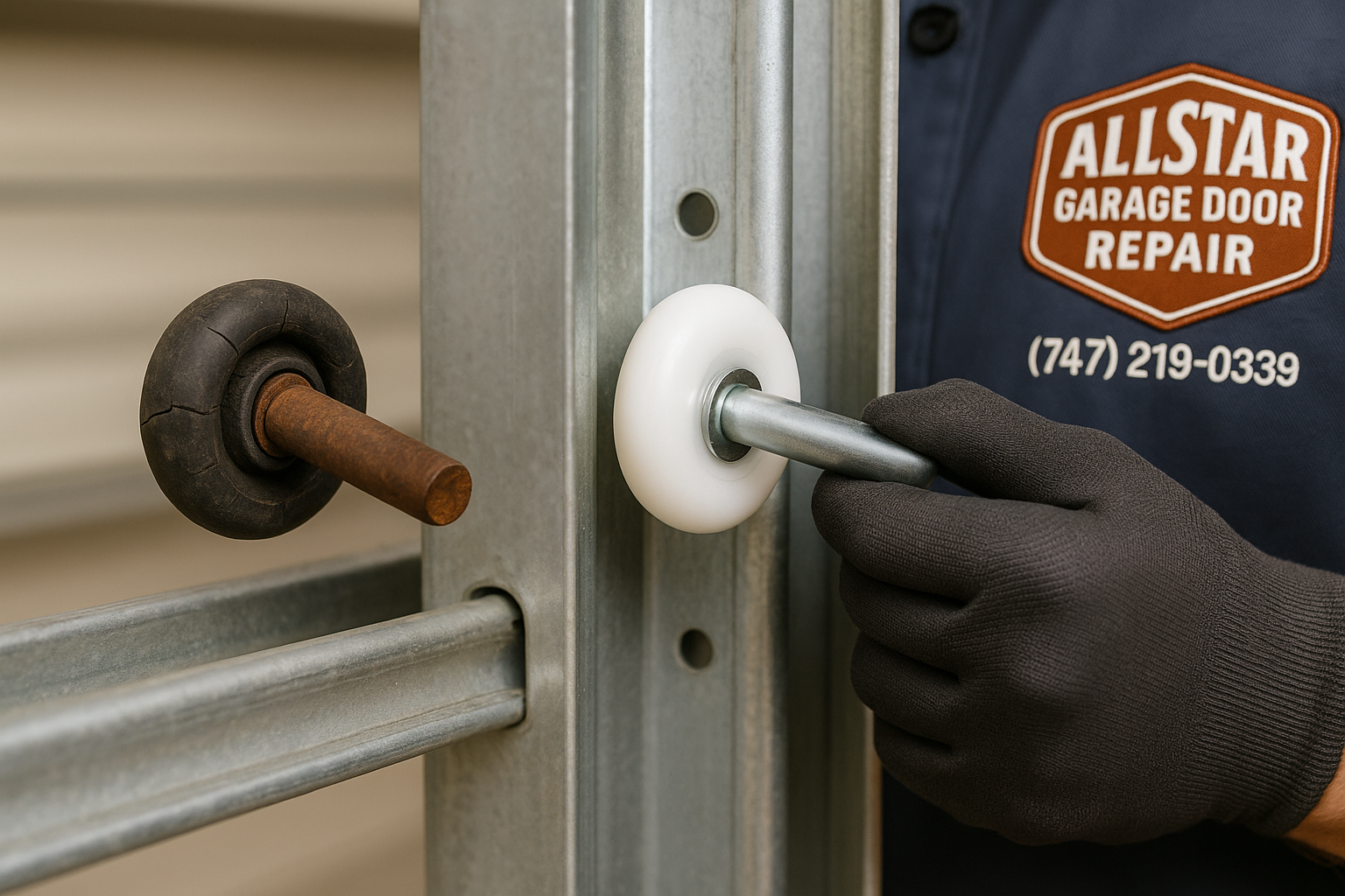 Garage Door Roller Replacement service in Sea Cliff