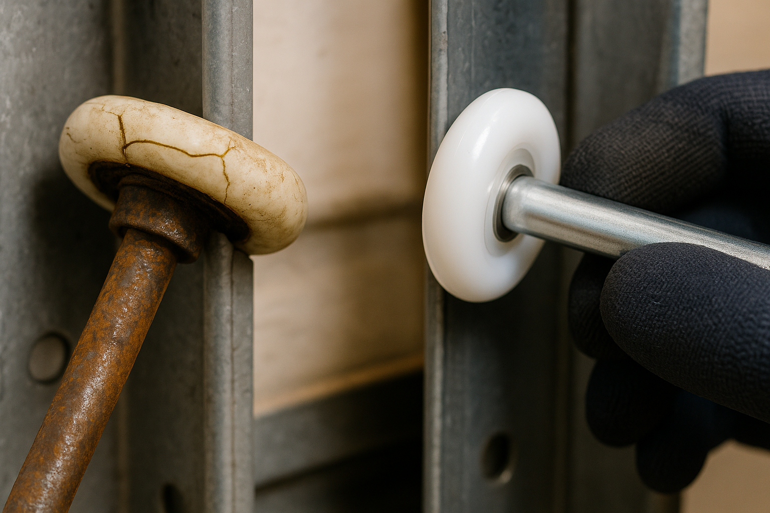 Garage Door Roller Replacement service in Larchmont