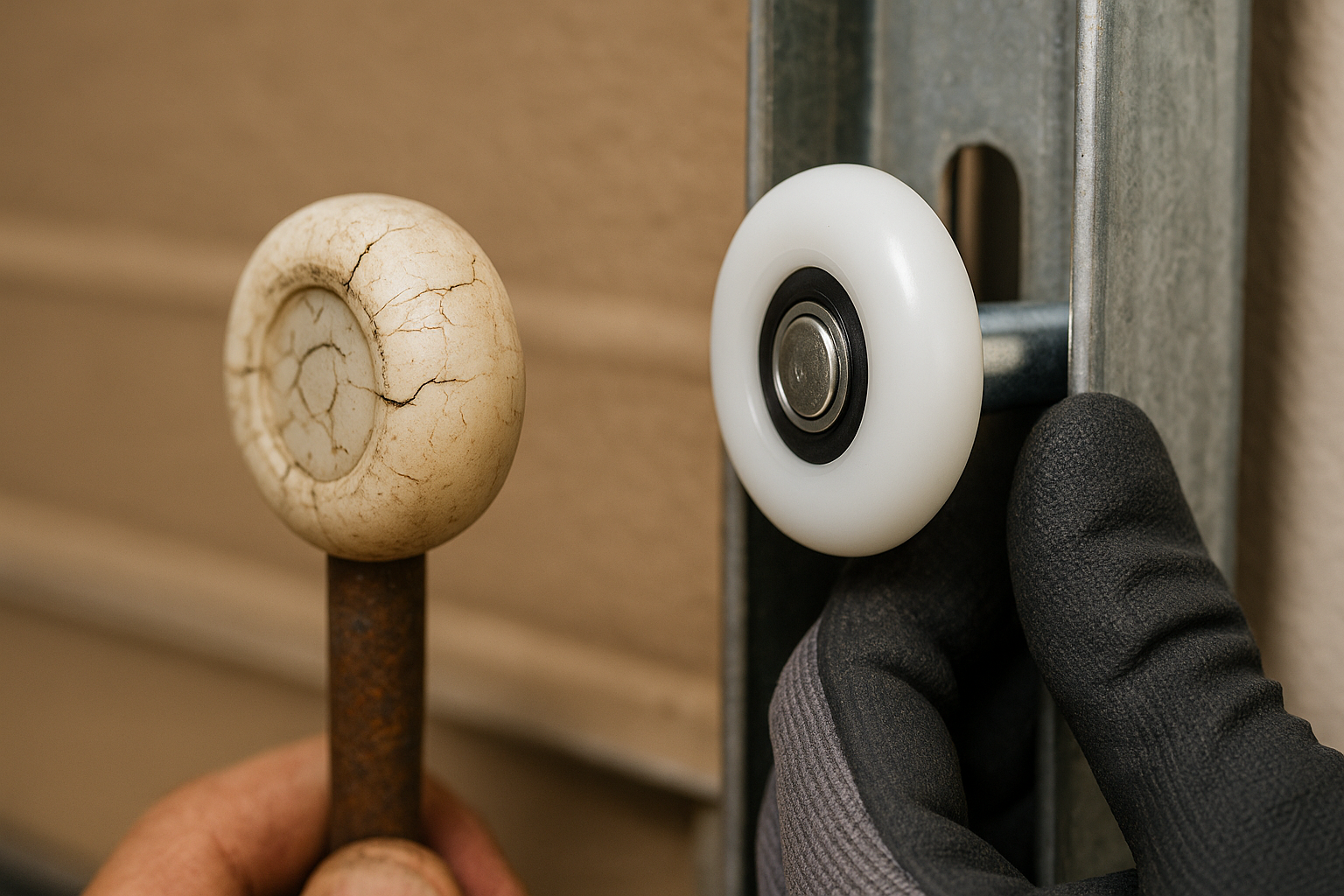 Garage Door Roller Replacement service in Port Chester
