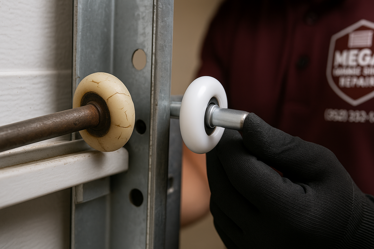 Garage Door Roller Replacement service in Rye Brook