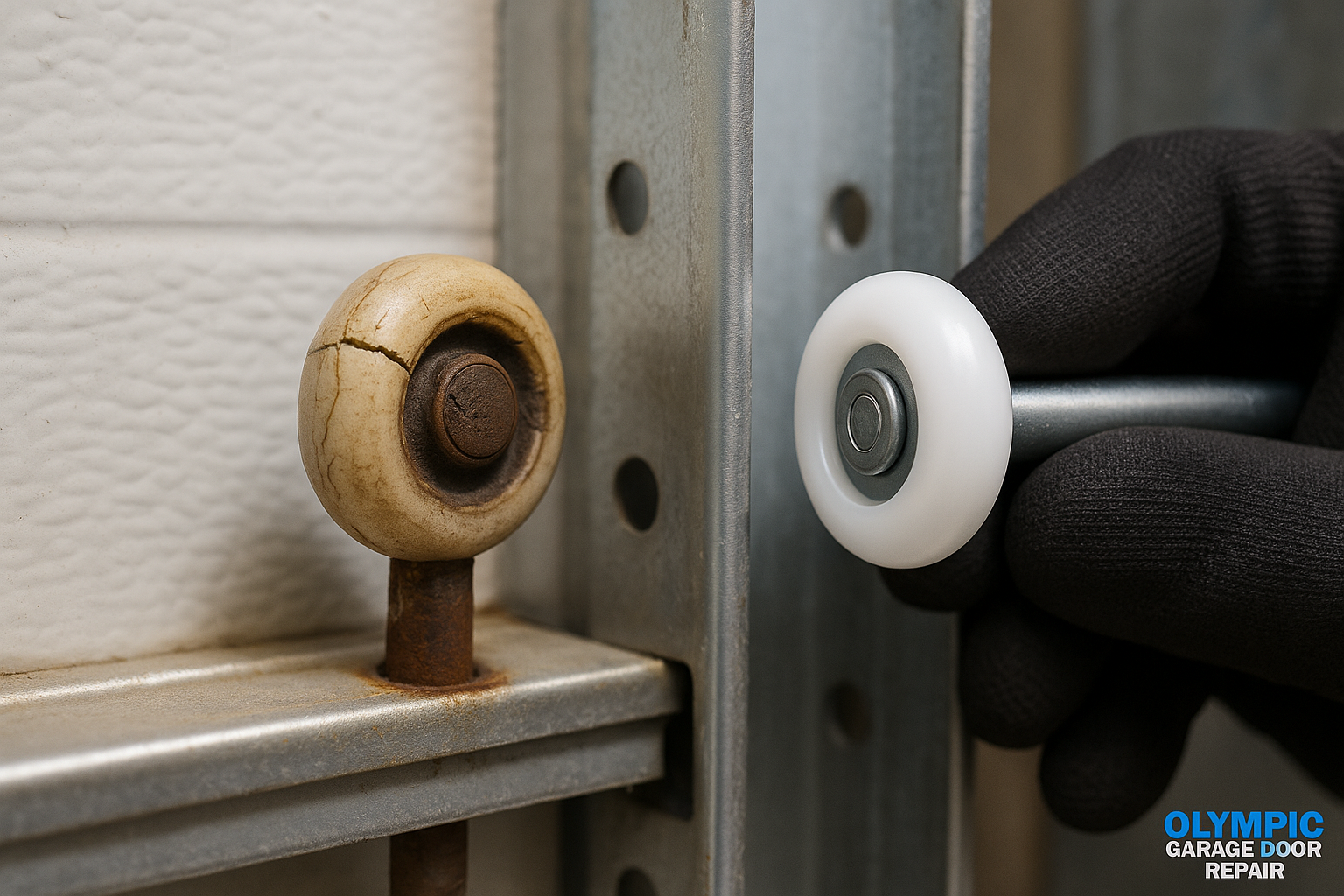Garage Door Roller Replacement service in Ardsley