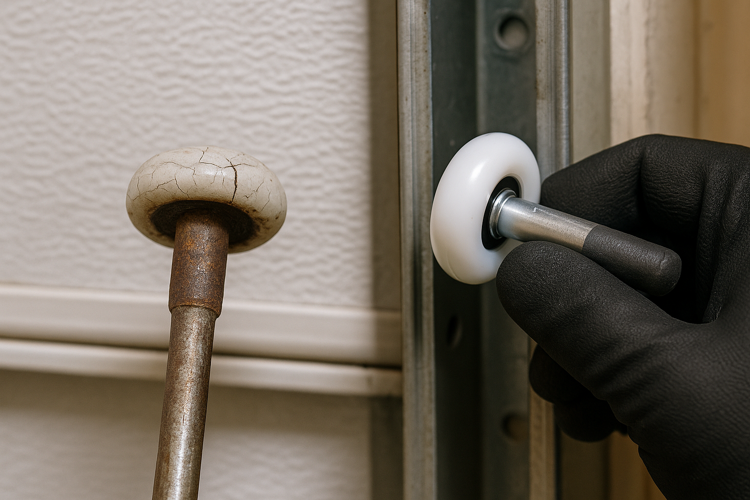 Garage Door Roller Replacement service in Lloyd Harbor