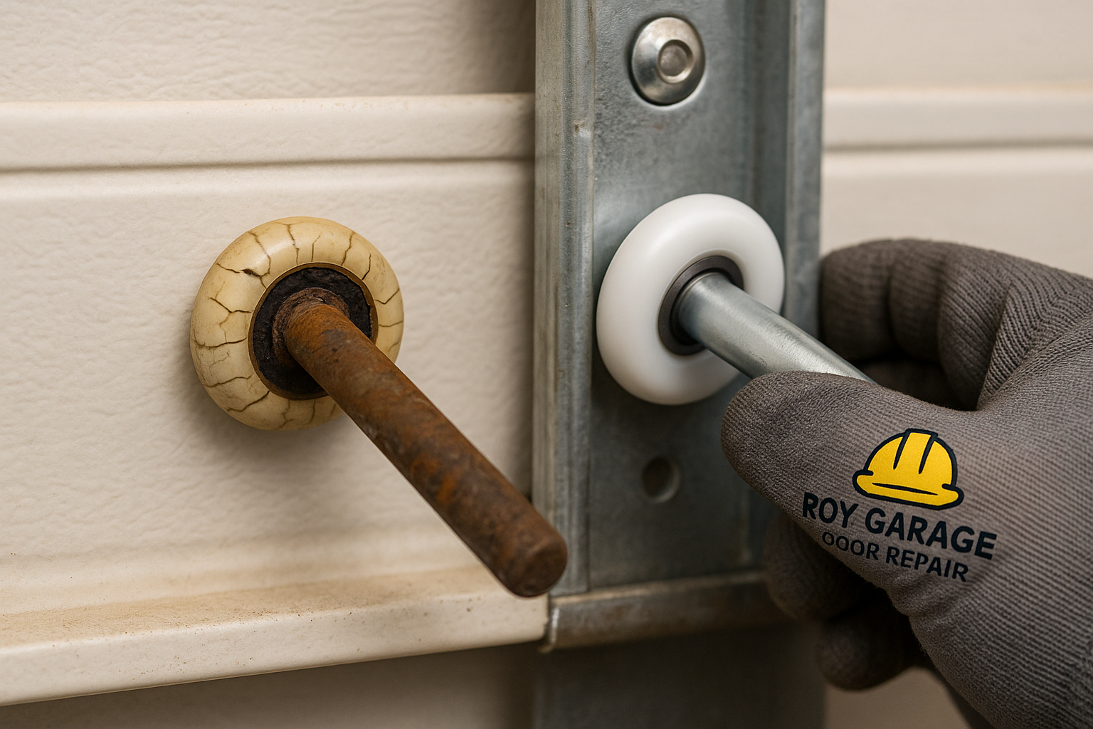 Garage Door Roller Replacement service in Norwalk