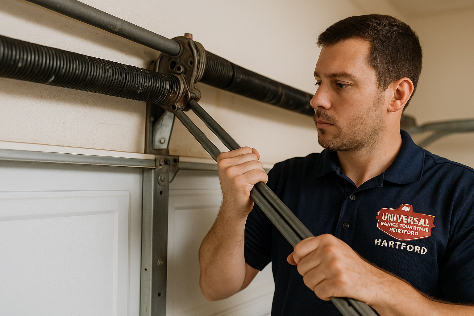 Garage Door Spring Repair service in Byram