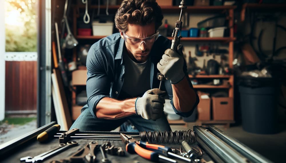 Garage door work in Port Chester