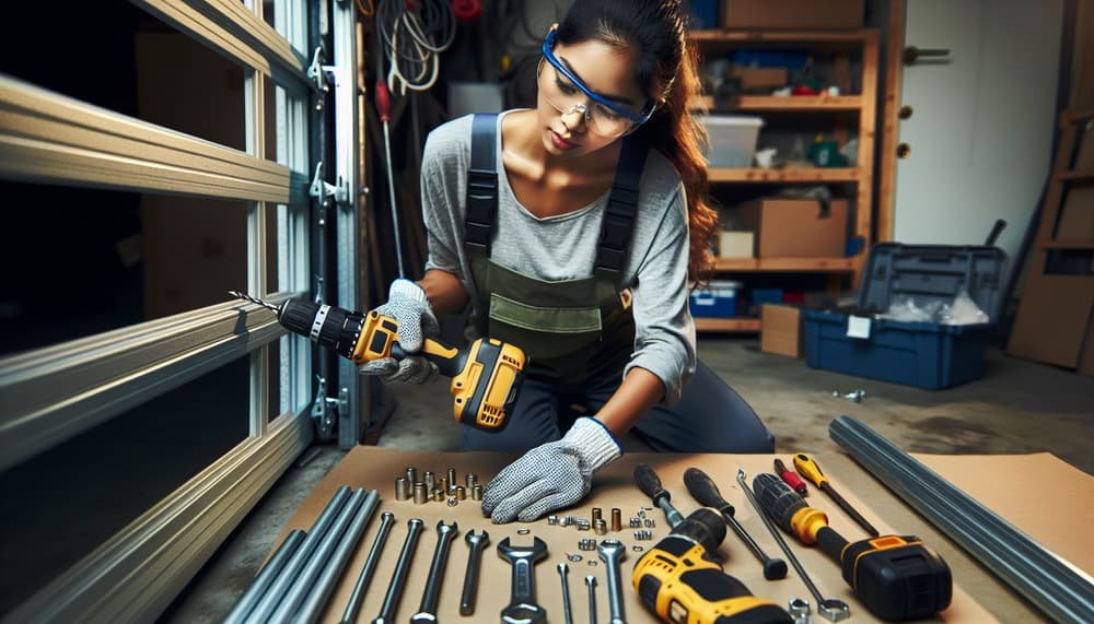 Garage door work in Noroton