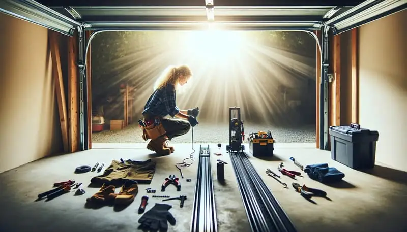 Garage Door Track Repair — Sleepy Hollow